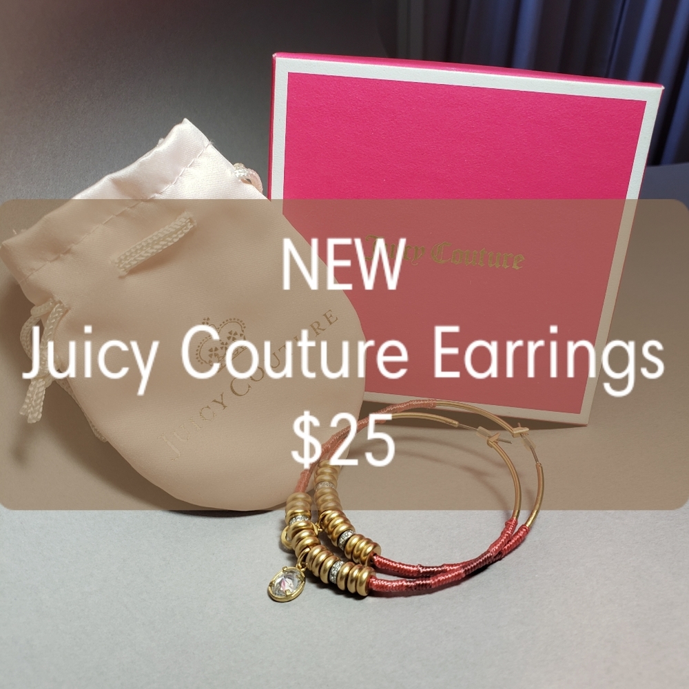 Juicy Couture Hoop Earrings | NEW